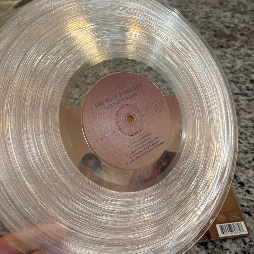 The War & Treaty ‘Lover's Game’ Clear Vinyl Record - Picture 3 of 3